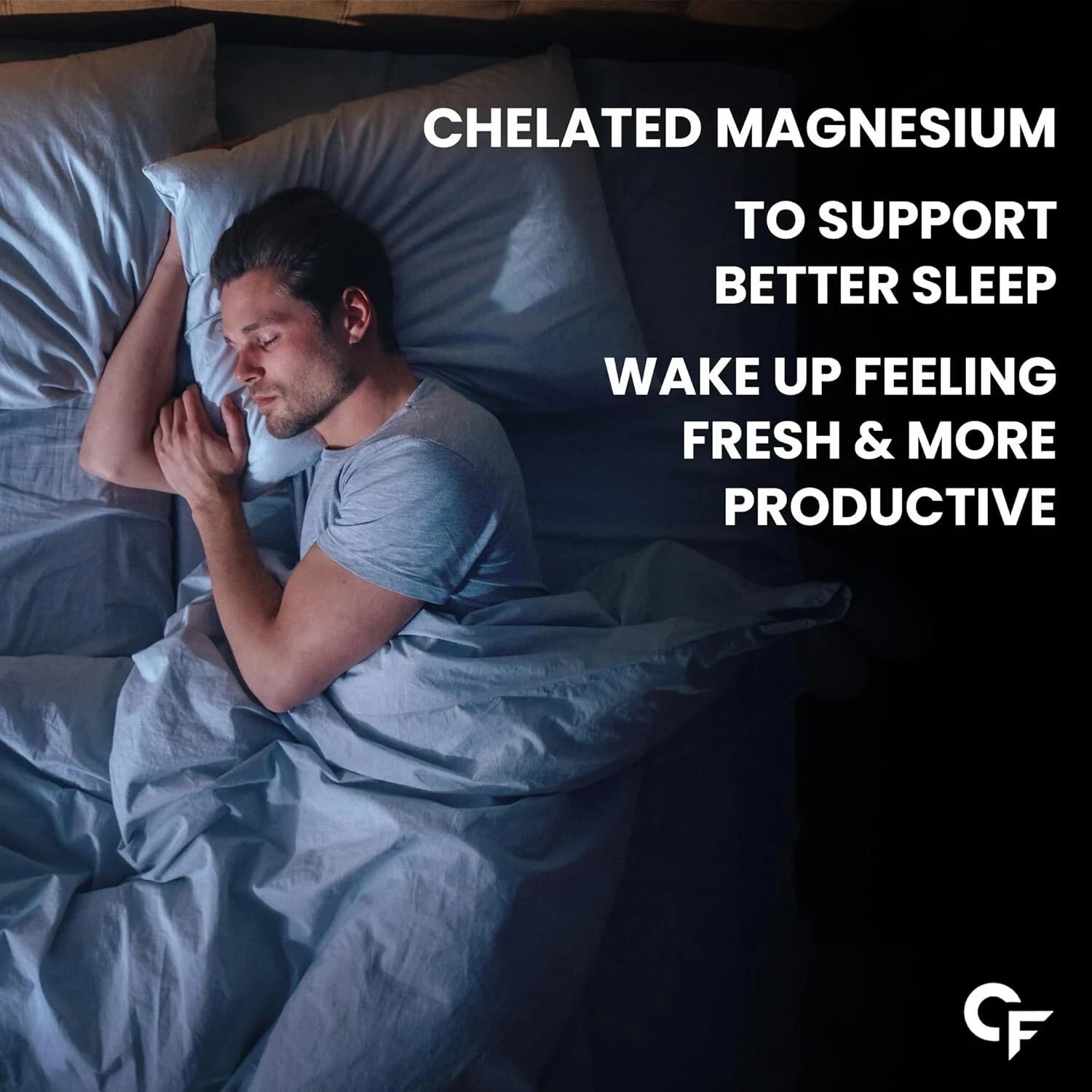 Carbamide Forte Chelated Magnesium Glycinate Supplement 2000mg – 60 Veg Tablets