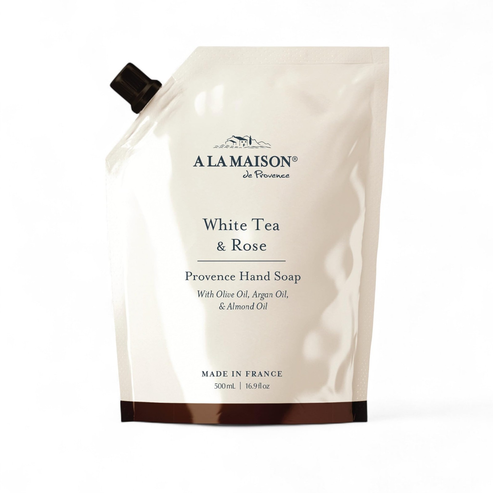Hand Soap Refill Pouch – White Tea & Rose – Liquid Hand Wash Refill, Eco-Frie…