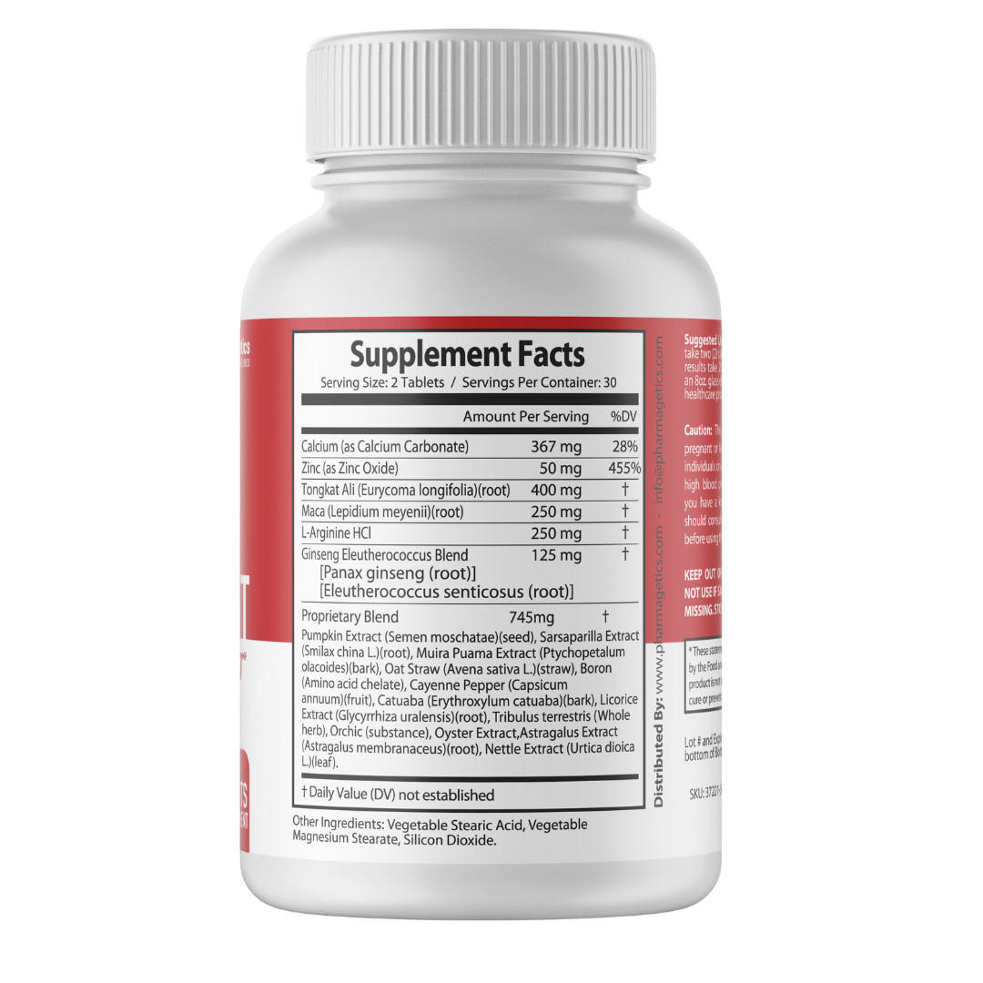Endura Naturals Male Enhancement Male Health Support 5 Bottles 300 Tablets