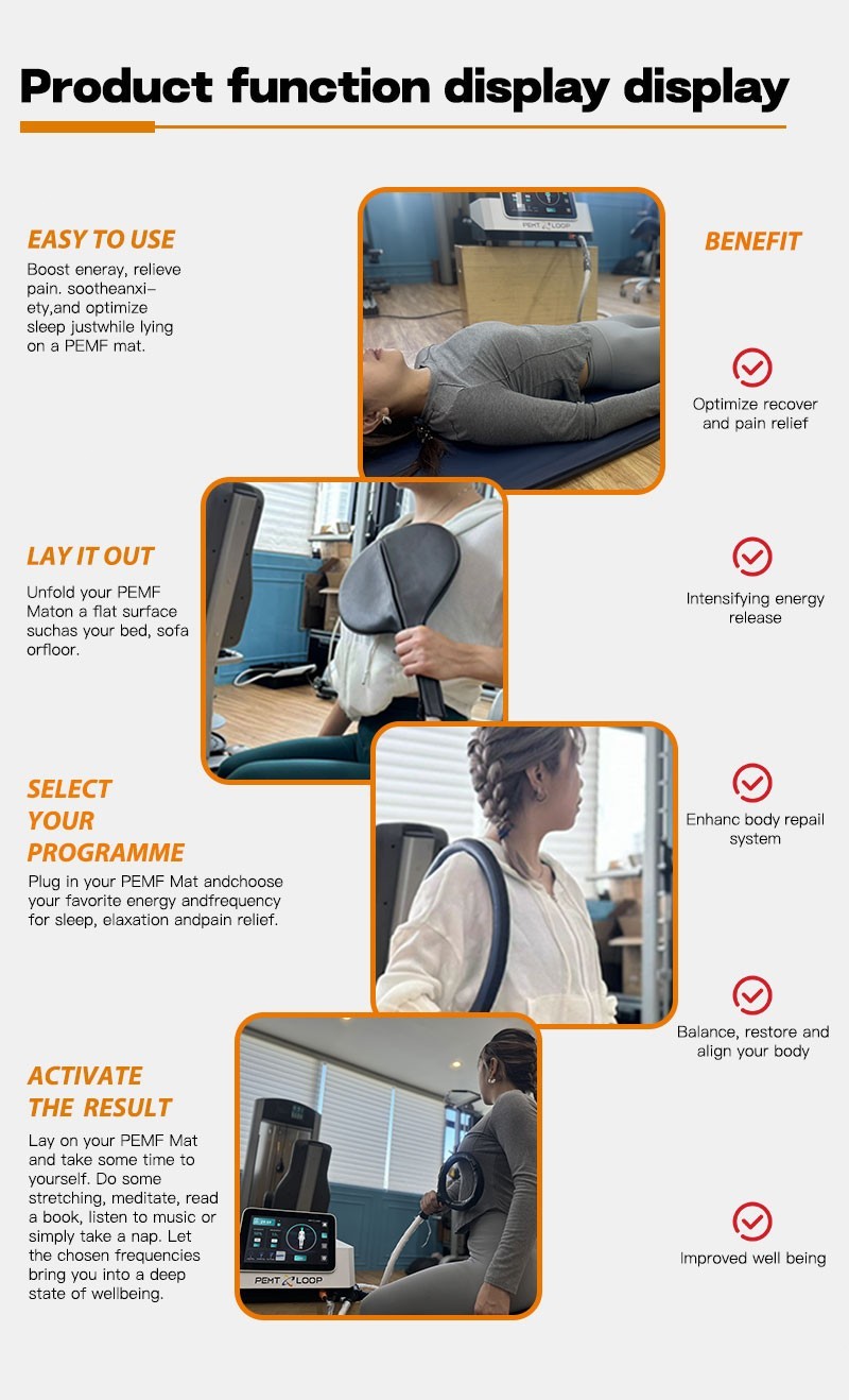 PMST Loop Magnetic Therapy PEMF EMTT Physio Magneto Home Use Massage Machine