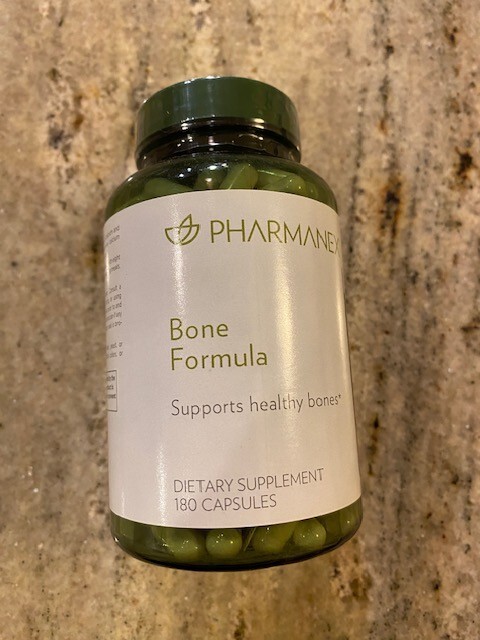 NU PHARMANEX BONE FORMULA SUPPORTS HEALTHY BONES 180 CAPSULES exp:12/25