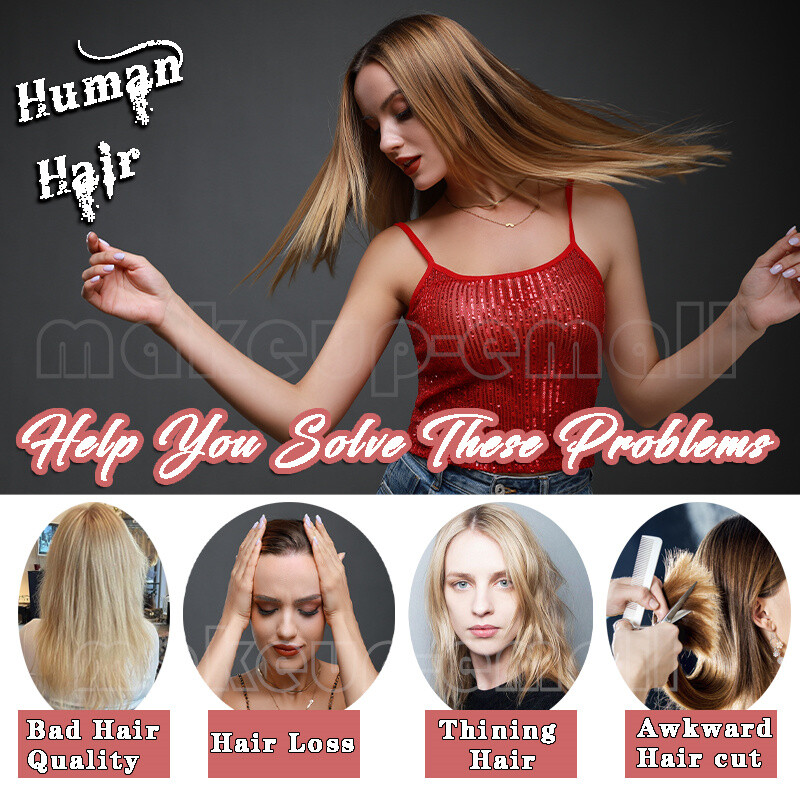 Seamless Double Sided Glue On Human Hair Extensions Tape In/ On Caramel Brown US