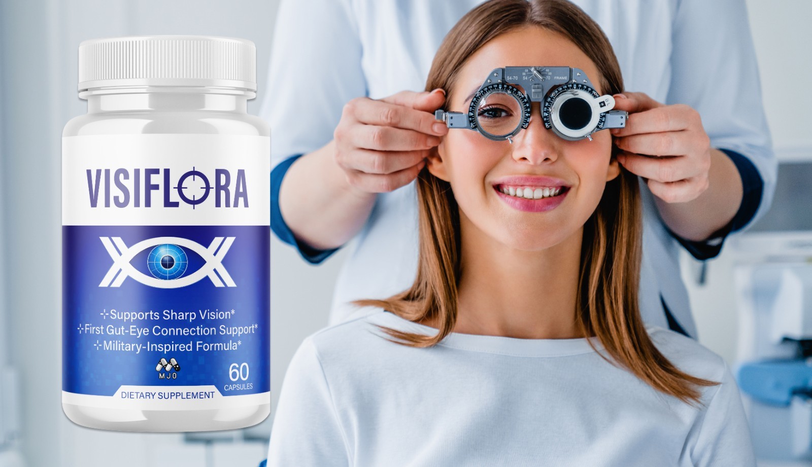 (3 Pack) Visiflora Pills Advanced Vision Support Supplement Visi Flora 180 Caps