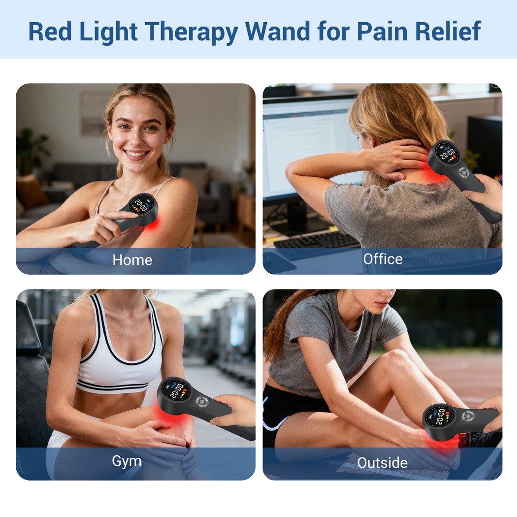 Handheld LLLT Cold Laser Therapy Device 660nm 810nm 980nm Human Pain Relief Home