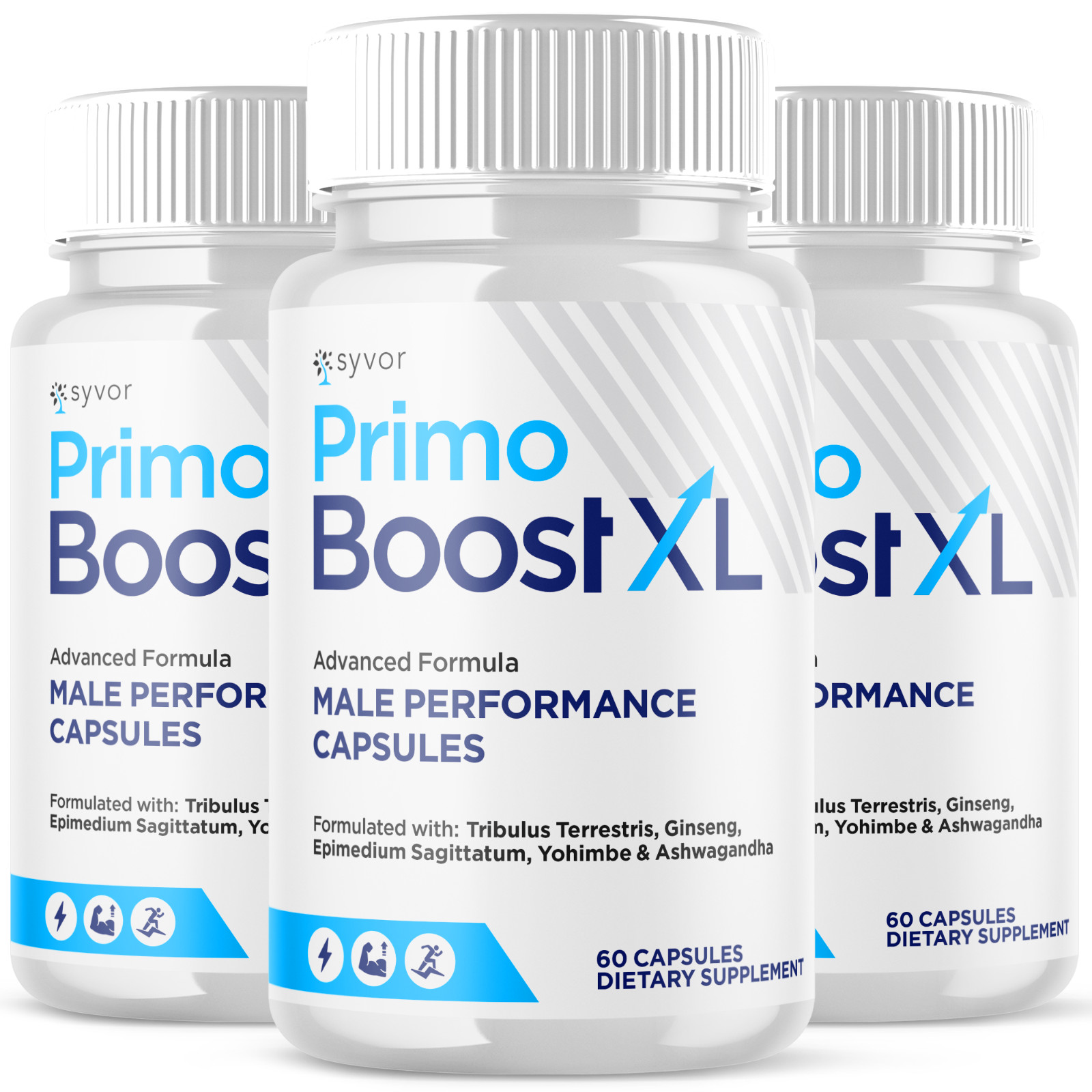 (3 Pack) Primo Boost XL Advanced Male Pills PrimoBoost XL Supplement 180 Capsule