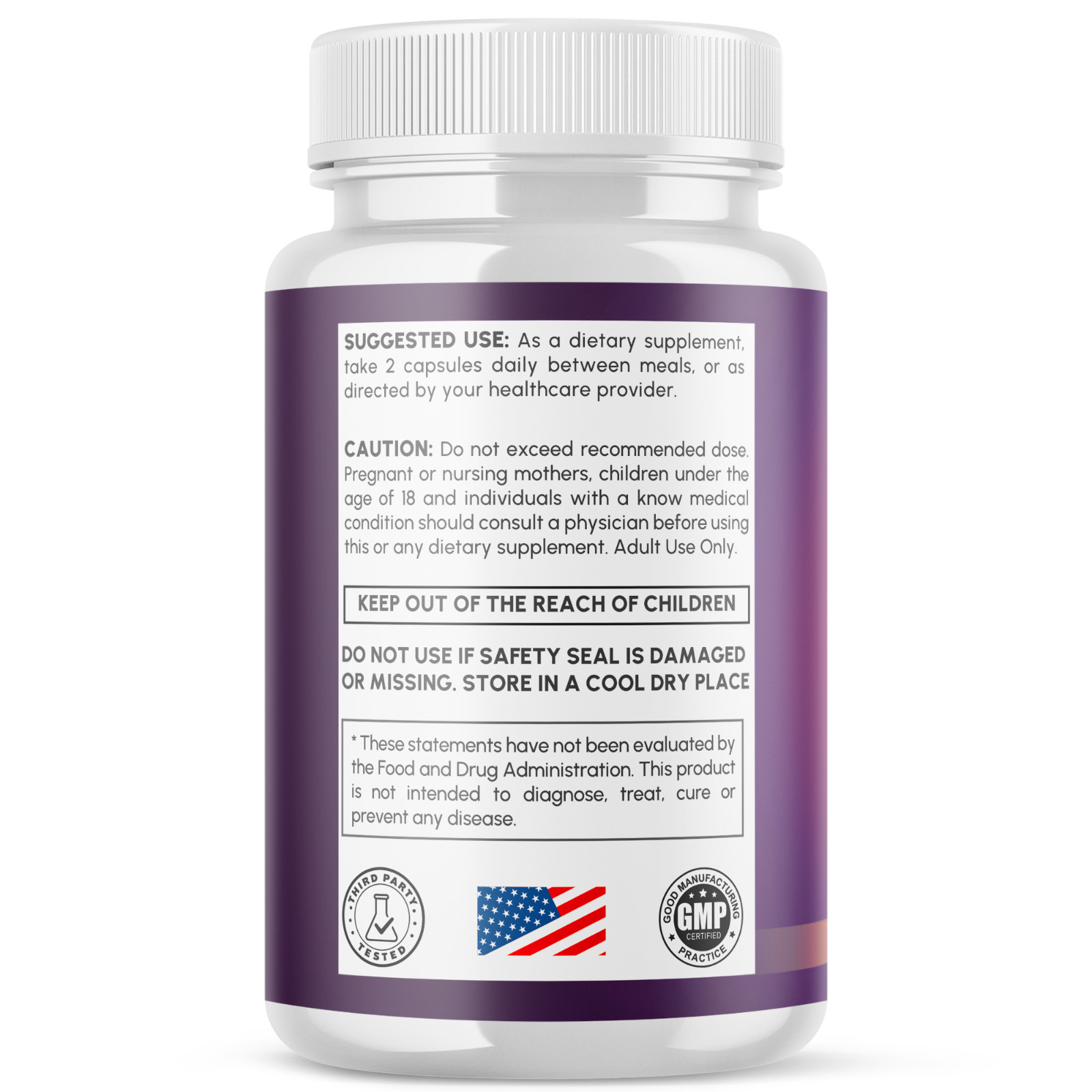 (5 Pack) Presgera Advanced Nerve Support Strength Formula Pres Gera 300 Capsules