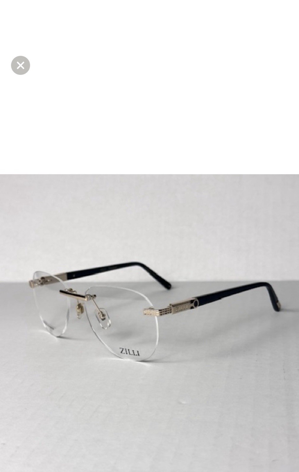Zilli ZL 60088 C01 Eyeglasses . New. Authentic