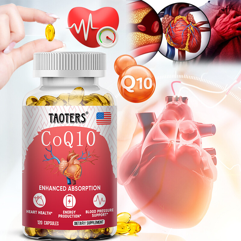 CoQ10 400mg 120 capsules Q10 C0q 10 Coenzyme Cardiovascular Heart Health Energy