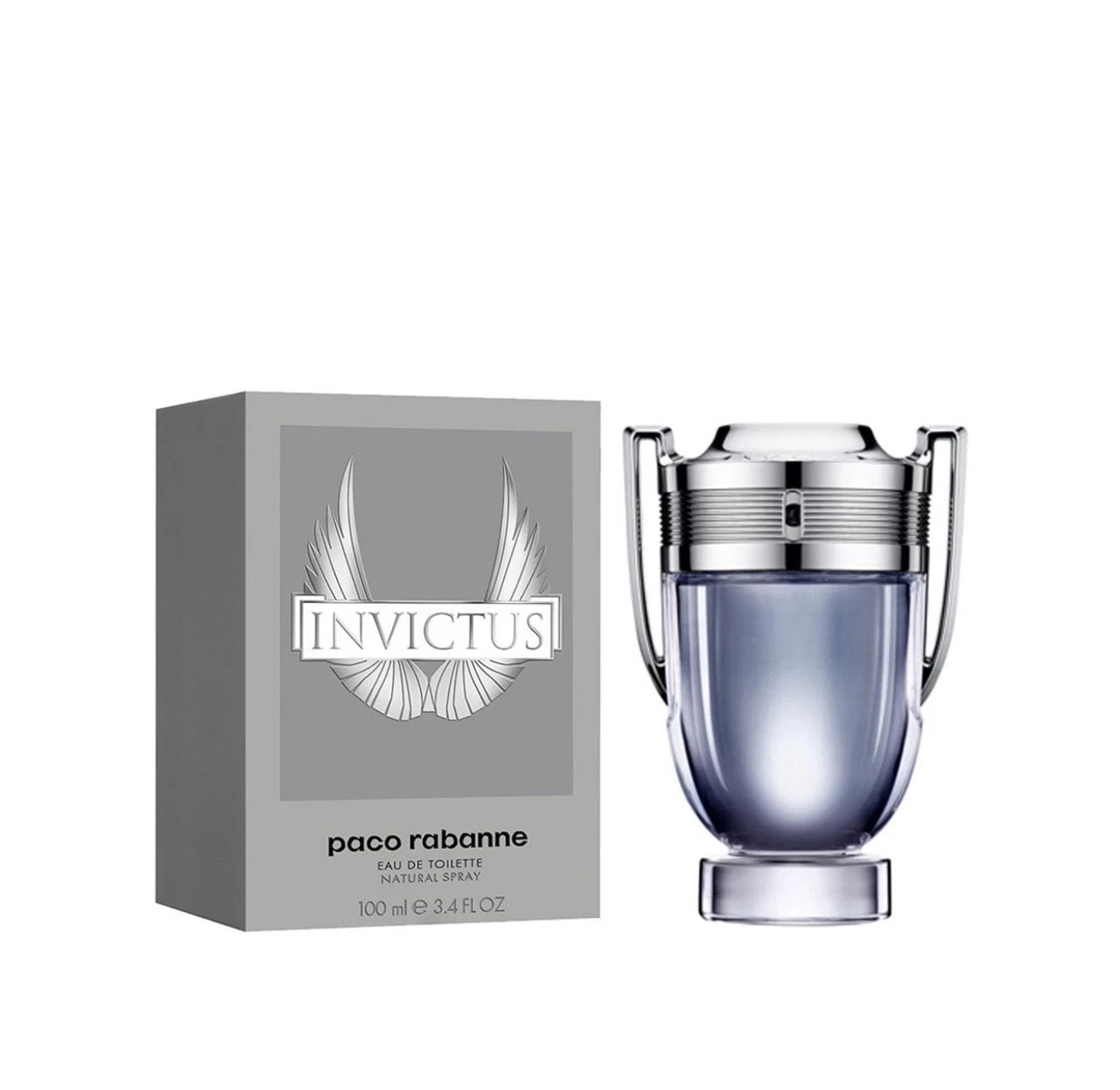 Paco Rabanne Invictus Eau de Toilette (EDT) 100ml (3.4 oz)