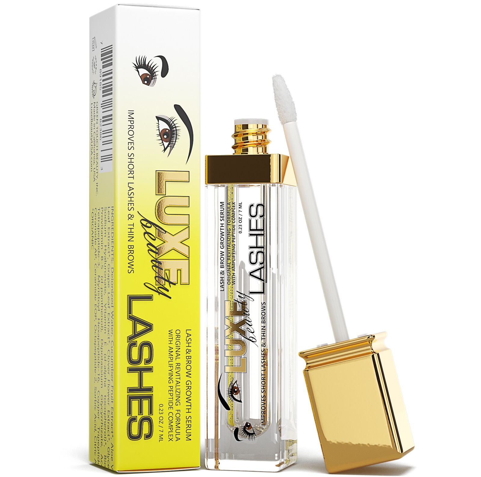 Luxe Beauty Lashes | 21 Day Lash Growth Serum | Premium Formula | Fast Results