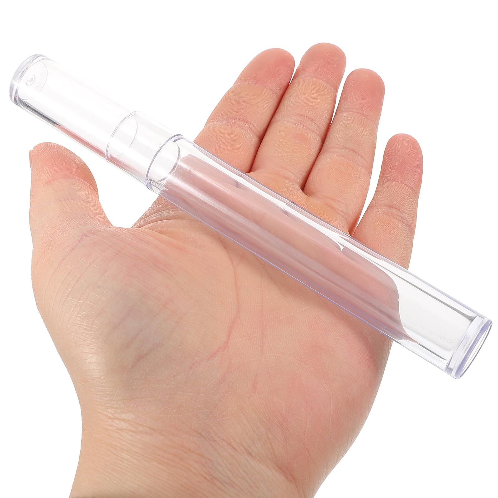 FRCOLOR Plastic Tweezers Storage Box with Lid 15.00X1.60X1.60CM, As Shown