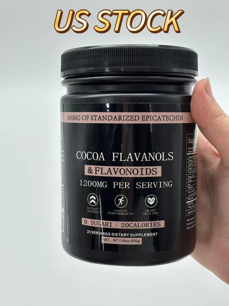 Black Forest High Flavanol Cocoa Powder and Flavonoids Supplements 1200mg US
