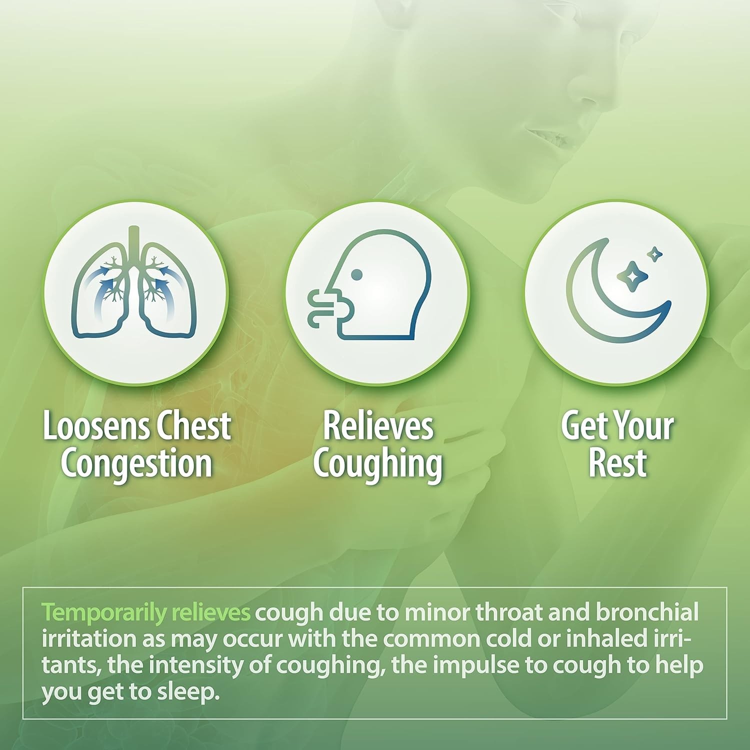 Mucus Relief DM Tablets | Dextromethorphan HBr 20mg | Guaifenesin 400mg | Cough
