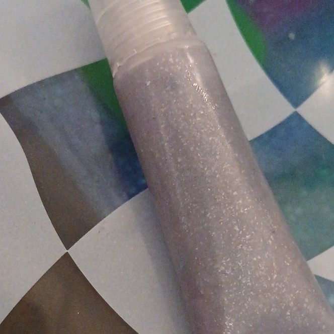 Purple Glitter Shine Lip Gloss Liquid Tube – Shimmery Glossy Effect