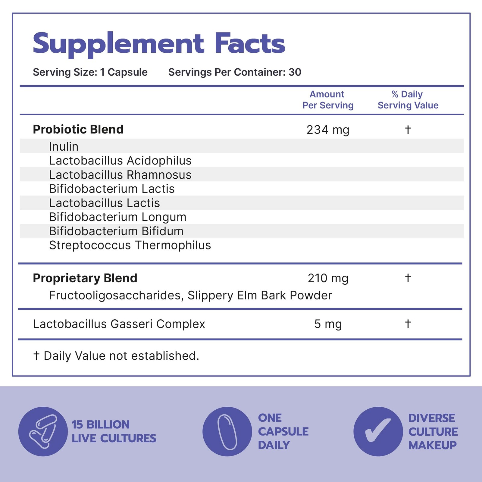 Bari Life Probiotic Supplement Post-Op Bariatric Probiotics For Digestive