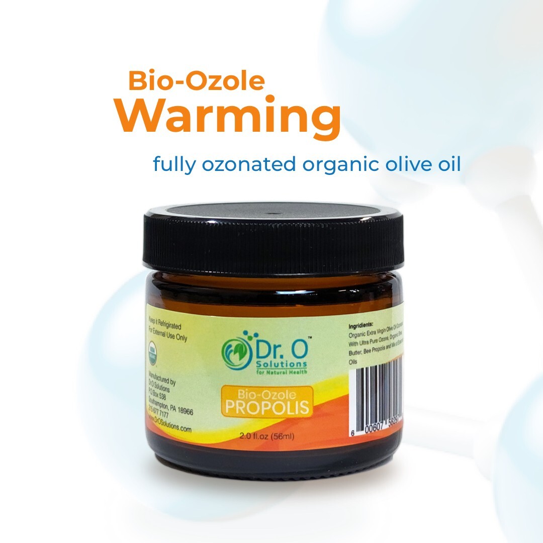 Bio-Ozole WARMING 2 oz Ozonated Olive Oil Reduce Swelling Redness Muscles Pain