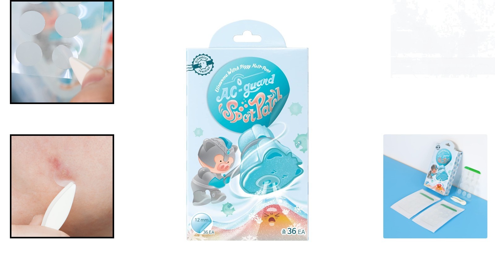Effective Hydrocolloid Acne Spot Patch – 12mm | & Not Tested on Animals