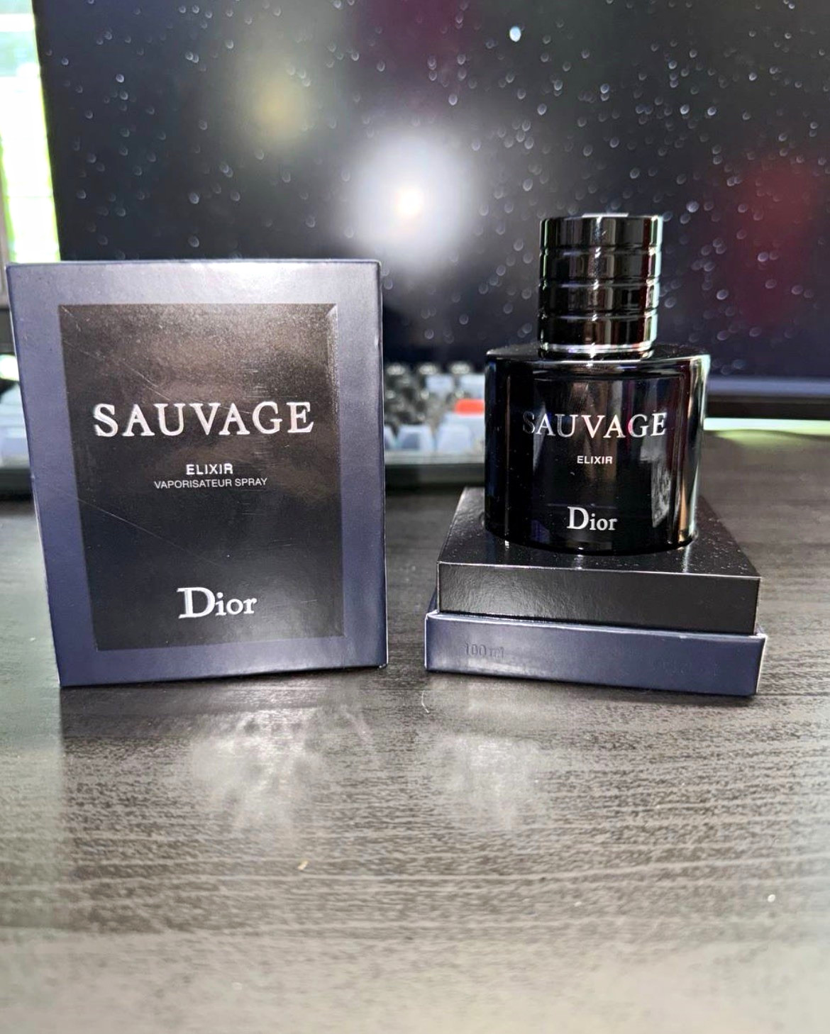 Dior Sauvage Elixir Elixir Spray 100 ml Regular Size Bottle w/ Box