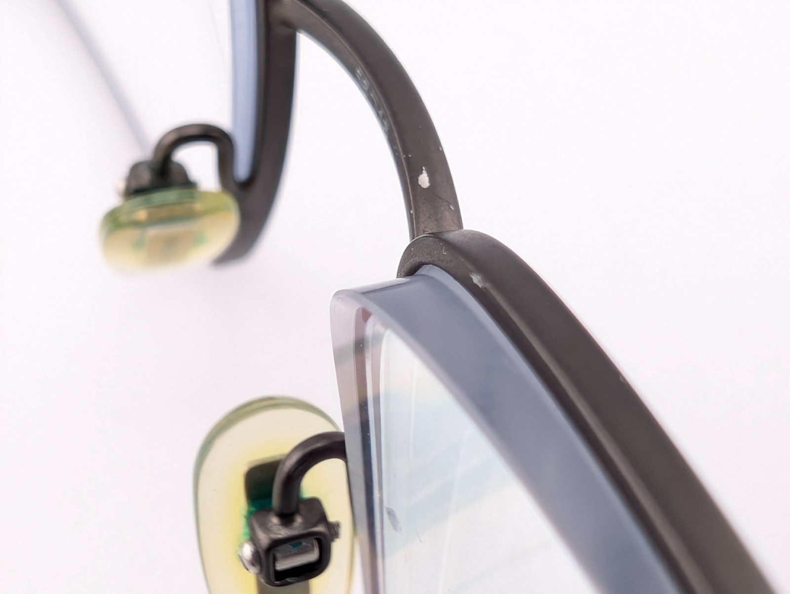 Police Eyeglasses, Frames Only, VPLD78K Col.08H5, 58-18-145, Metal, Bangladesh