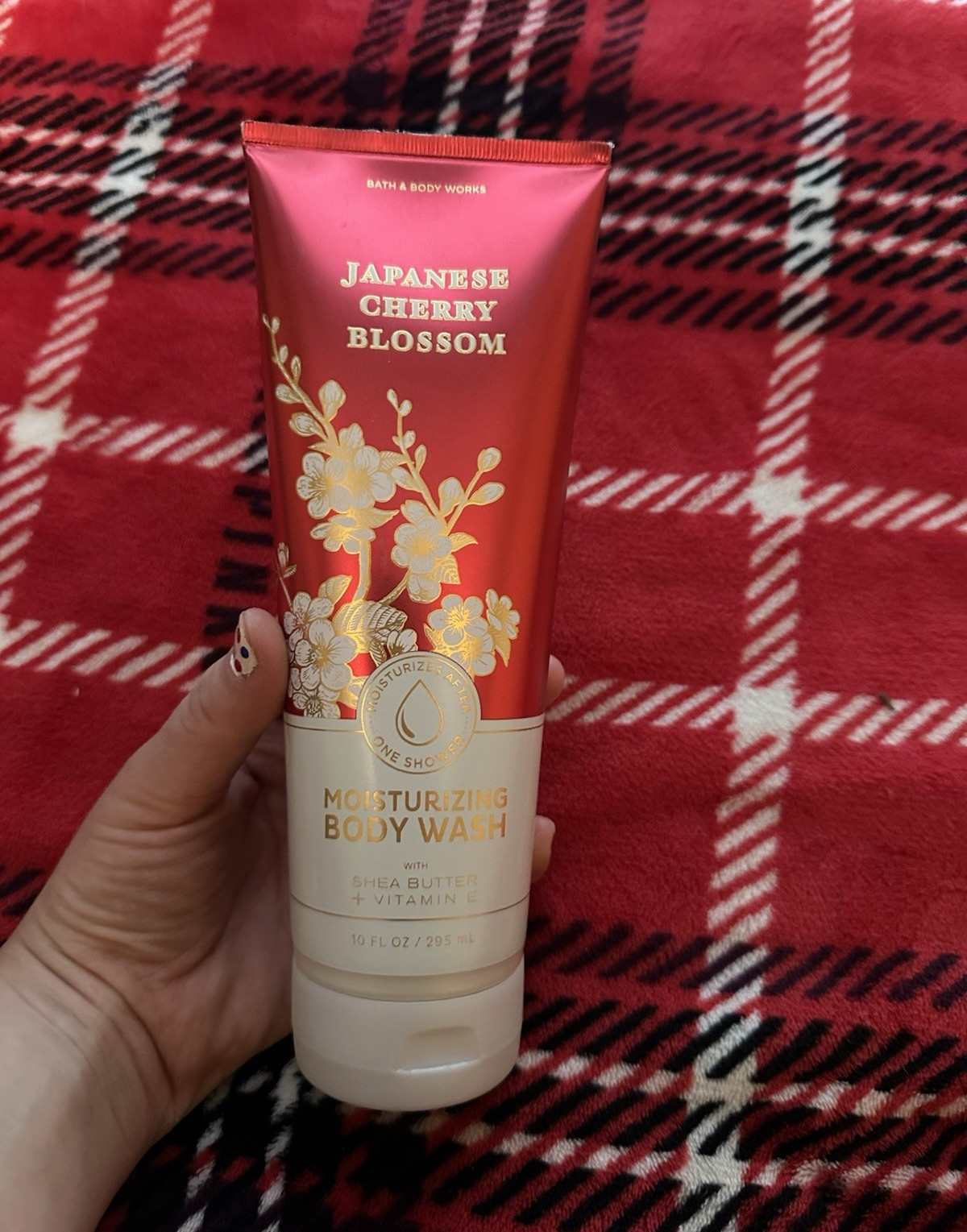 Bath & Body Works Japanese Cherry Blossom Body Wash Sulfate-Free 10 fl oz