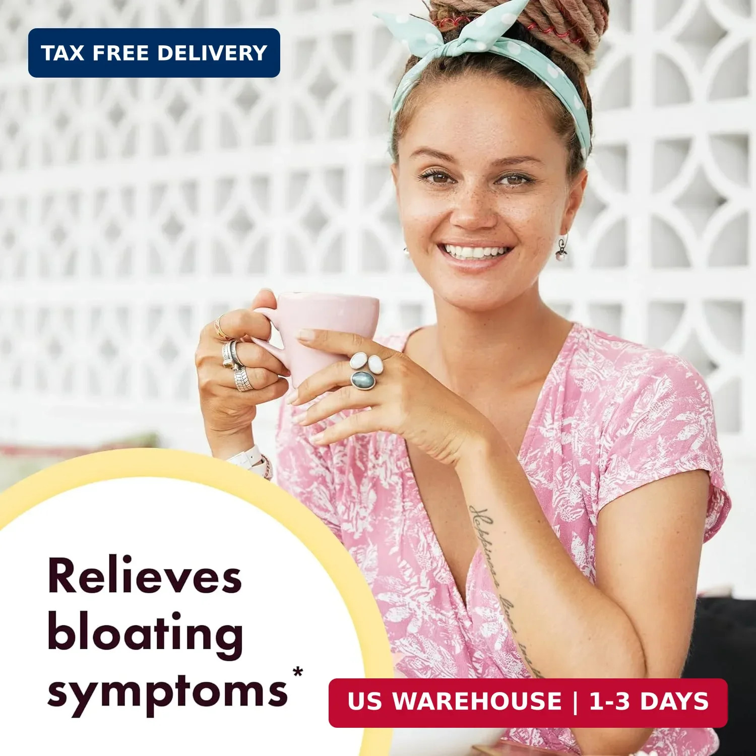 Flat Tummy Tea – 2-step, 4 Week Program – Detox Tea to Boost Energy & Reduce Blo