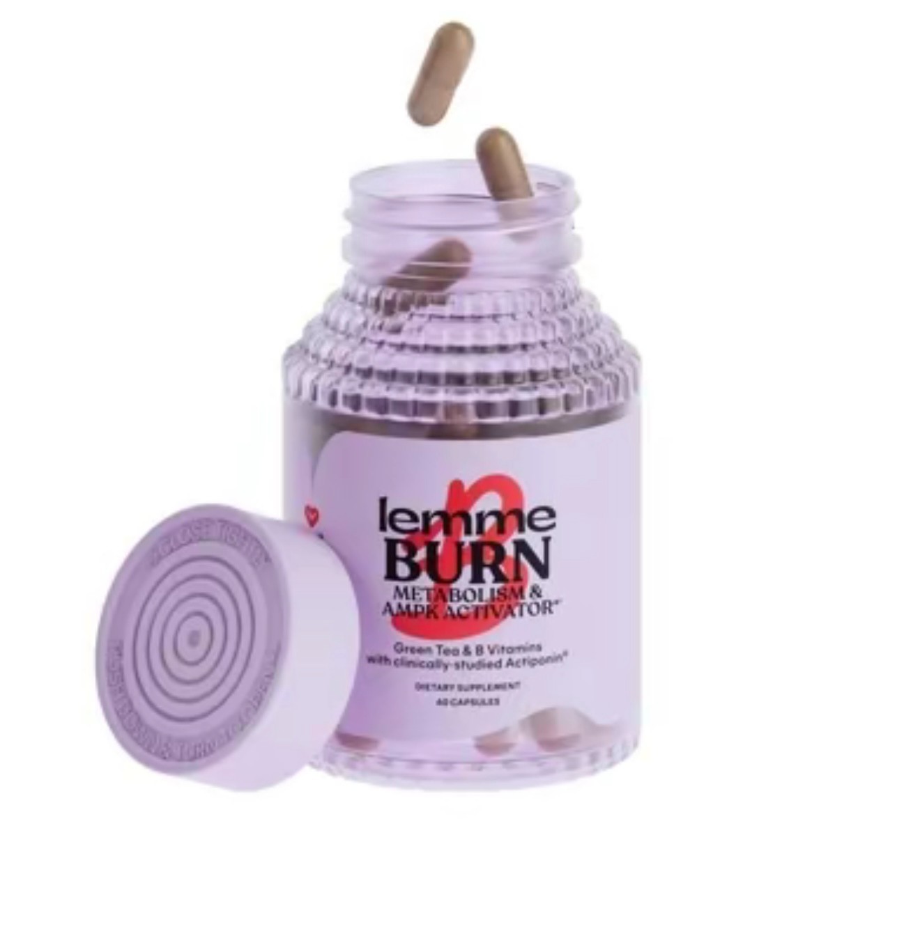 Lemme BURN Metabolism Belly Fat Burning AMPK Activating Supplement 60 Capsules