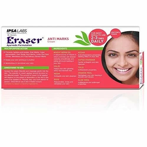 Eraser Ayurvedic Formulation Anti Marks Cream – 15g