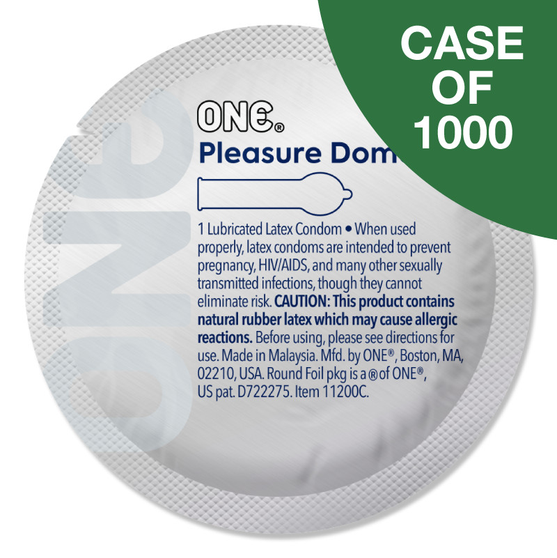 1000 pieces pack whole complete box One Pleasure Dome condoms condones