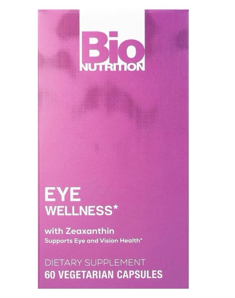 Bio Nutrition Eye Wellness w/ Zeaxanthin [Supports Eye & Vision Health] 60 caps