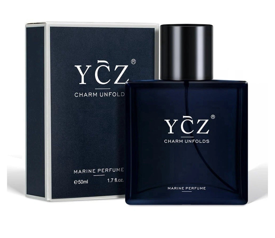 Ycz Charm Unfolds Marine Perfume for Men Long Lasting Fragrance 1.7oz(50ml)