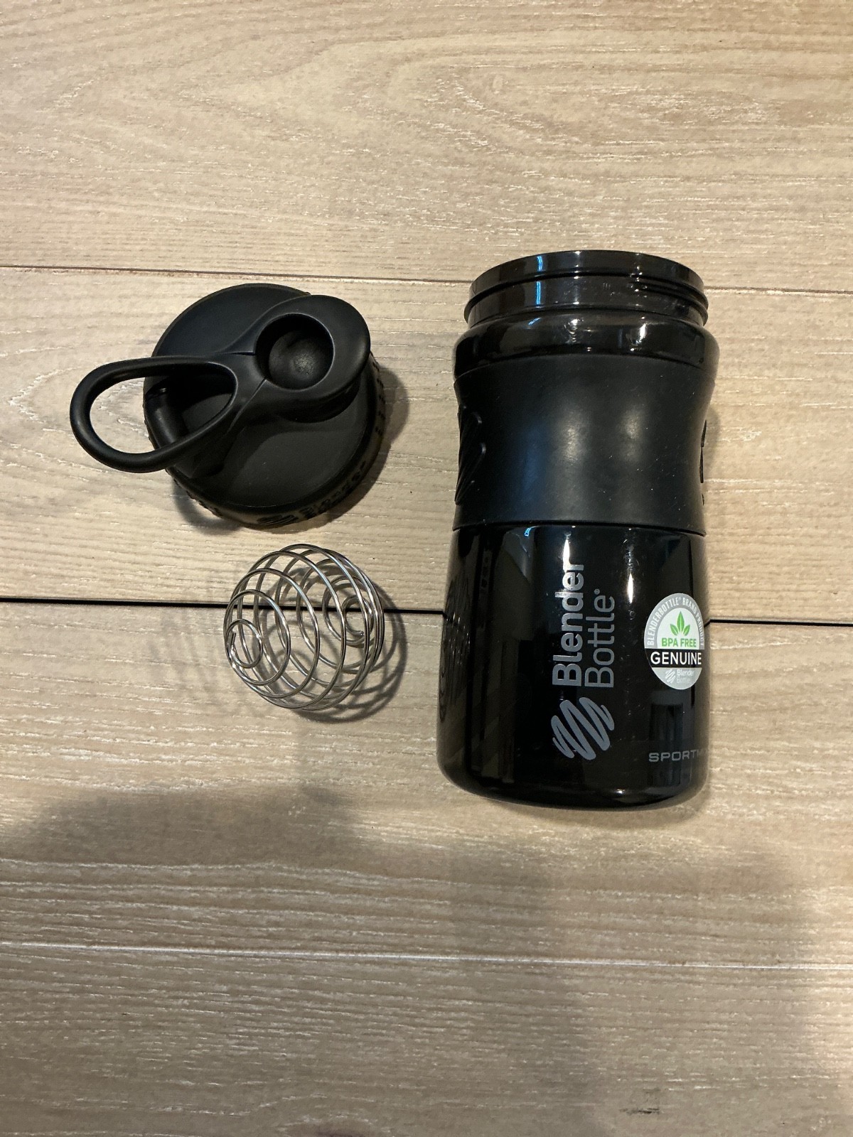 Blender Bottle BPA Free Black Lid Classic 17 0z