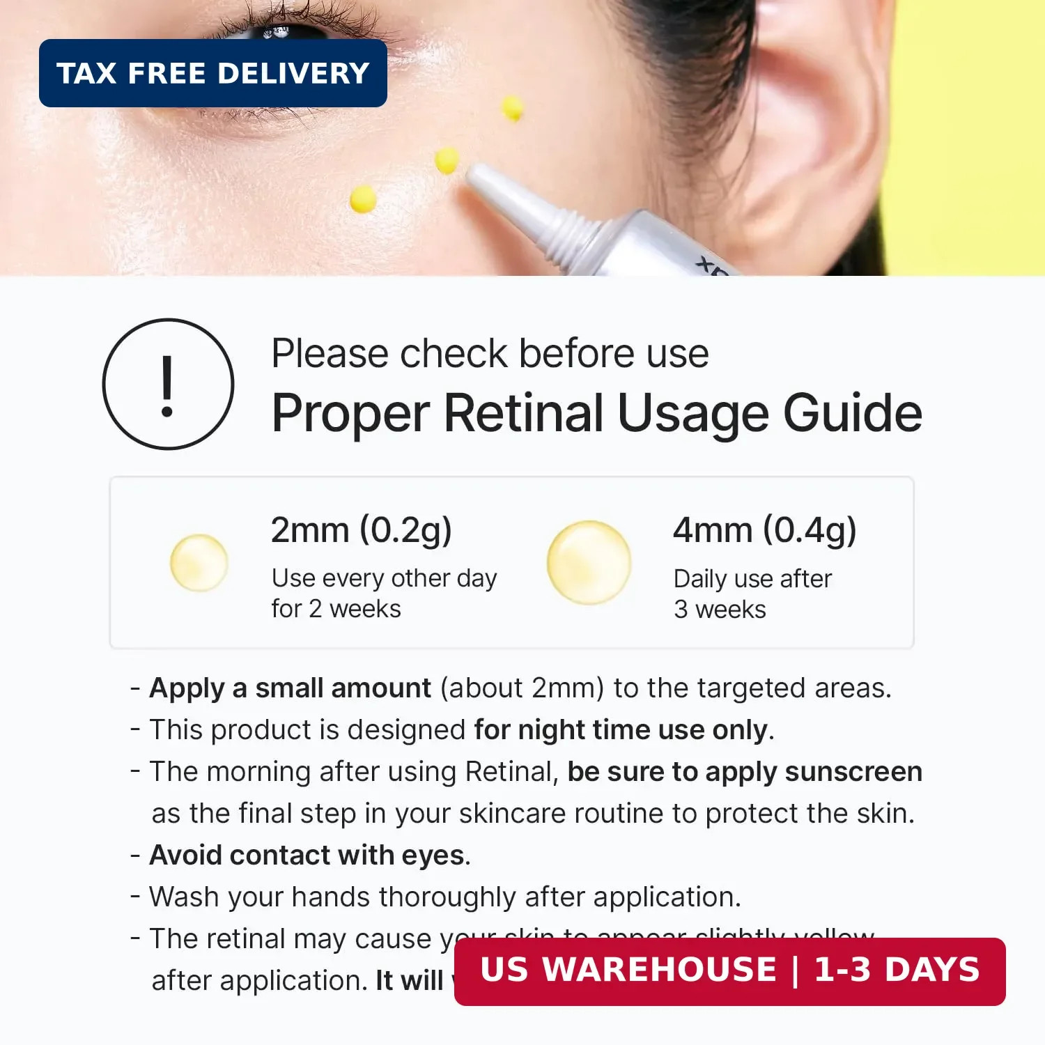 celimax The Vita A Retinal Shot Tightening Booster | 0.1% Retinal, 3% Matryxyl,