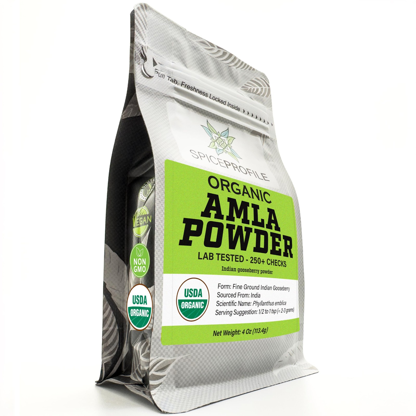 Organic Amla Powder | 4 oz | Lab Tested