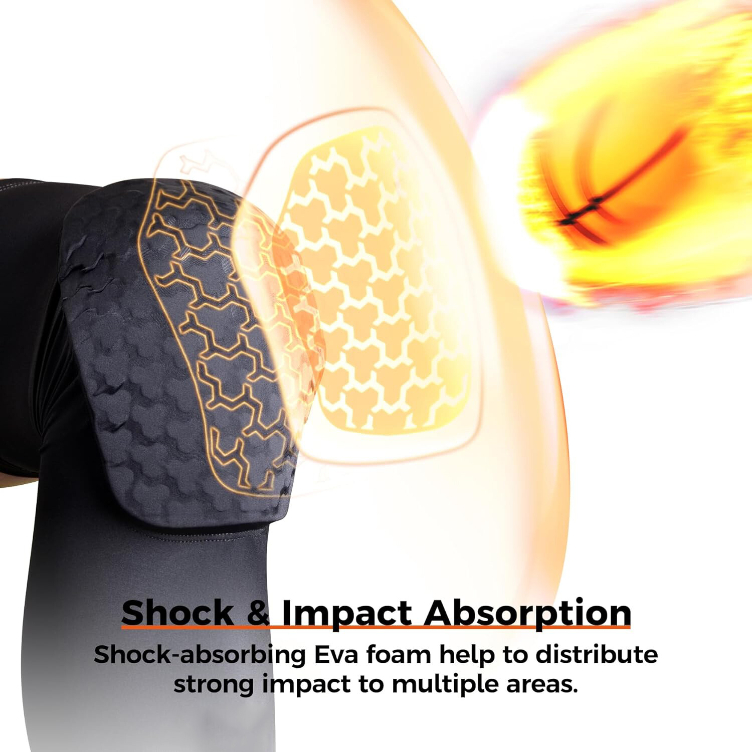 Knee Pads Leg Sleeves Protective Gear Gel Adult Youth Kid Sports Work Basketball