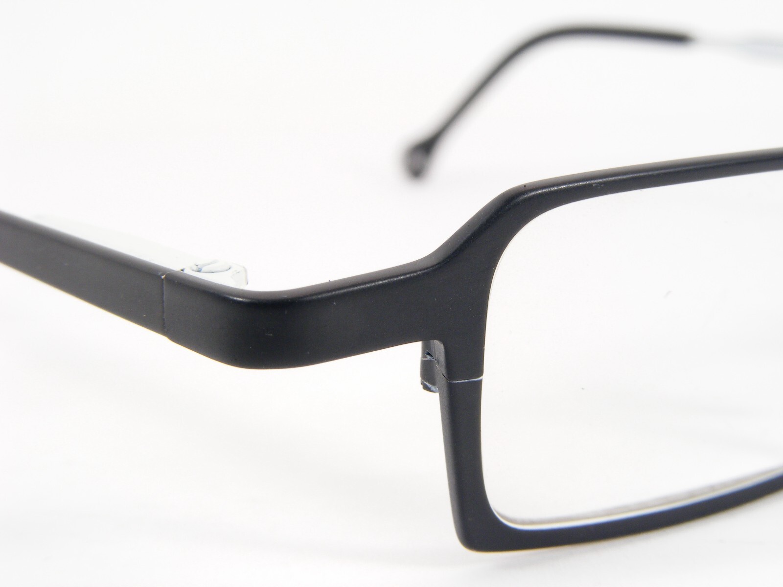 Vintage FOC The Netherlands Seventh 73 Black /White UNIQUE RARE EYEGLASSES FRAME