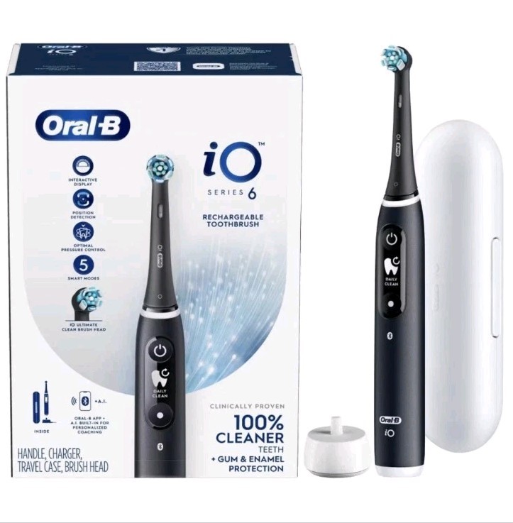 Oral-B Series iO 6 Power Toothbrush – Grey Opal