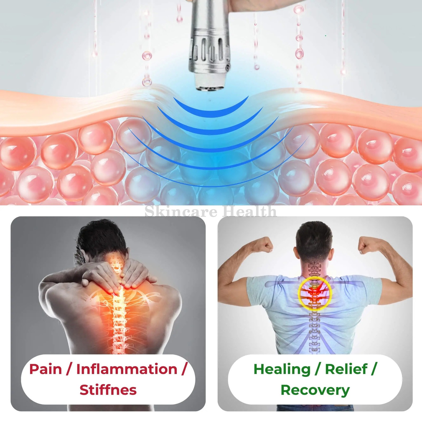 2026 Shockwave Therapy Machine Body Massage For Muscle Pain Removal ED Treatment