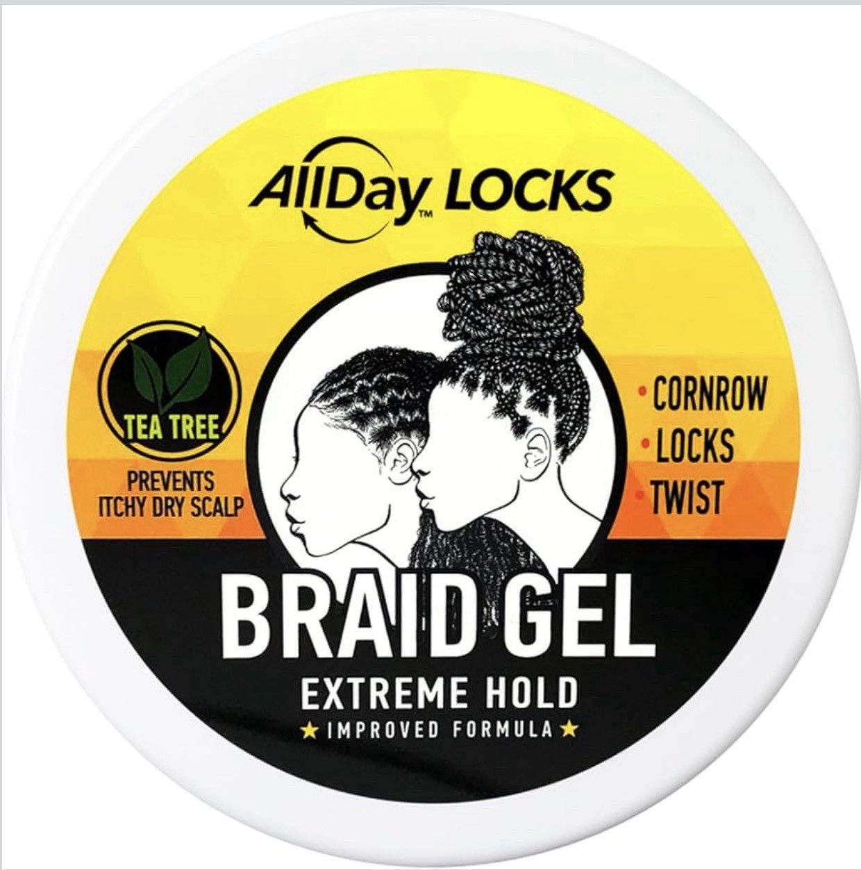 All Day Locks Braid Gel Extreme Hold 15 Oz – “Free Shipping”