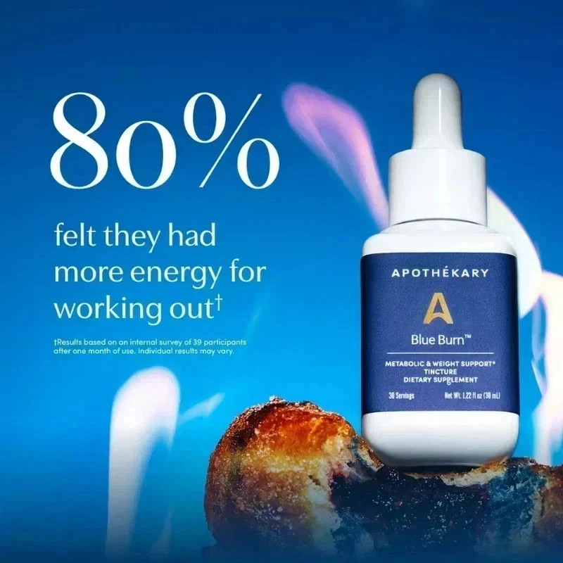Apothekary Blue Burn: Vegan, Alcohol-Free, USA