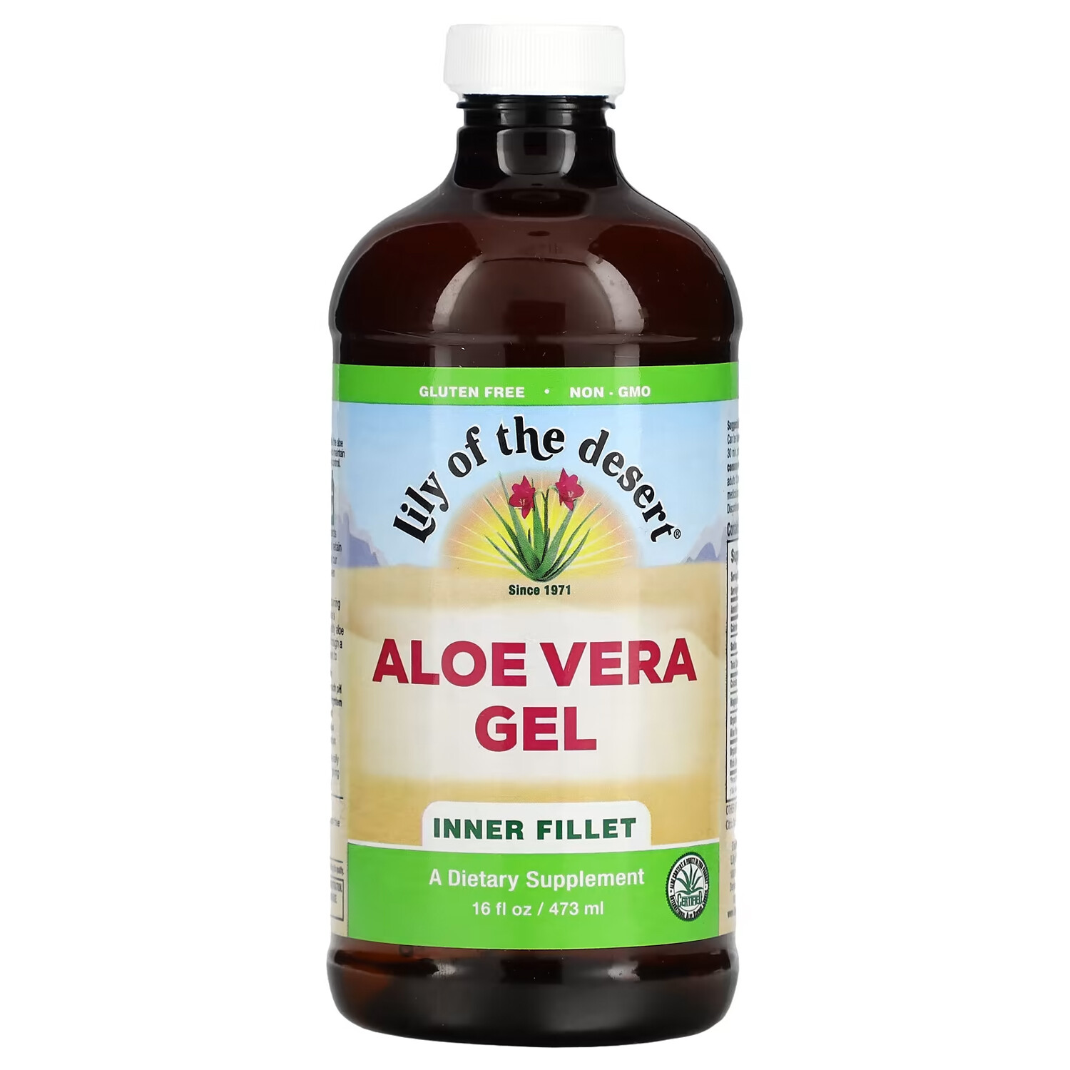 Lily of the Desert Aloe Vera Gel, Inner Fillet, 16 Fluid Ounces