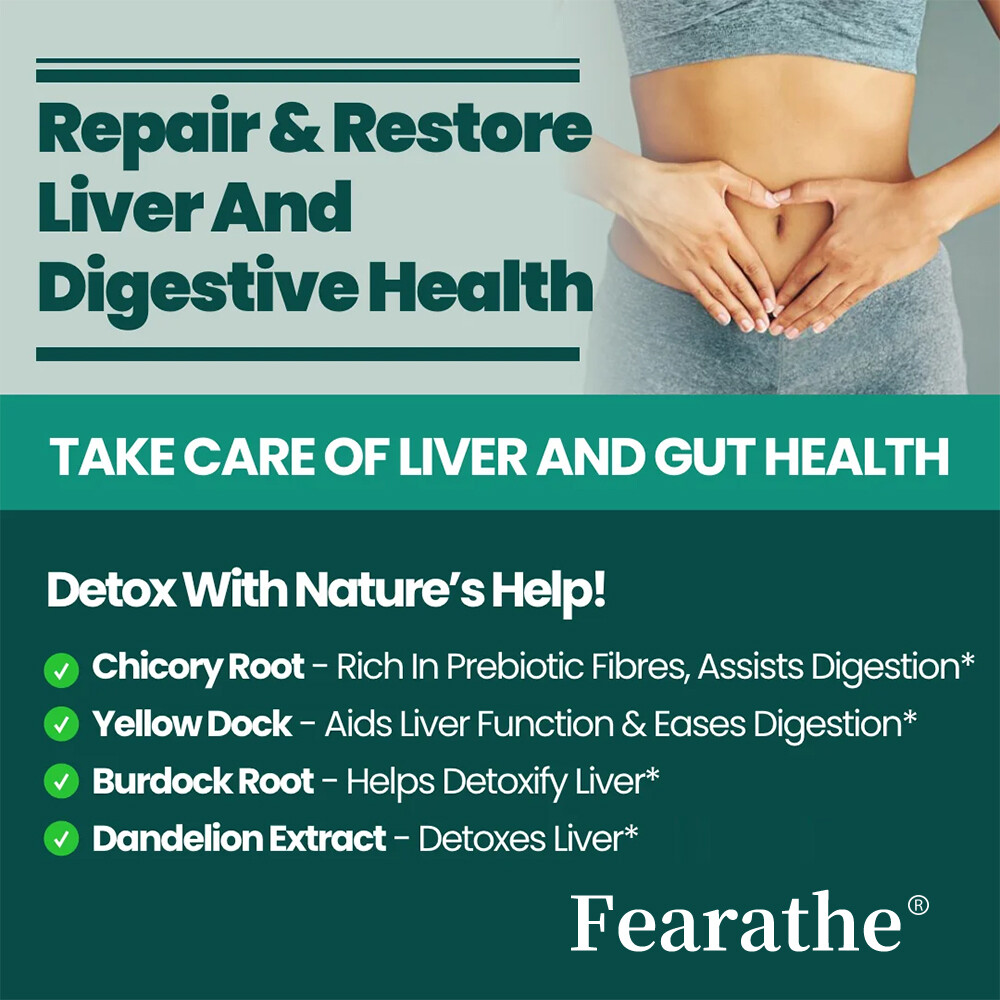 Liver Detoxification – 21 Active Ingredients Promote Fat Metabolism, Cleansing