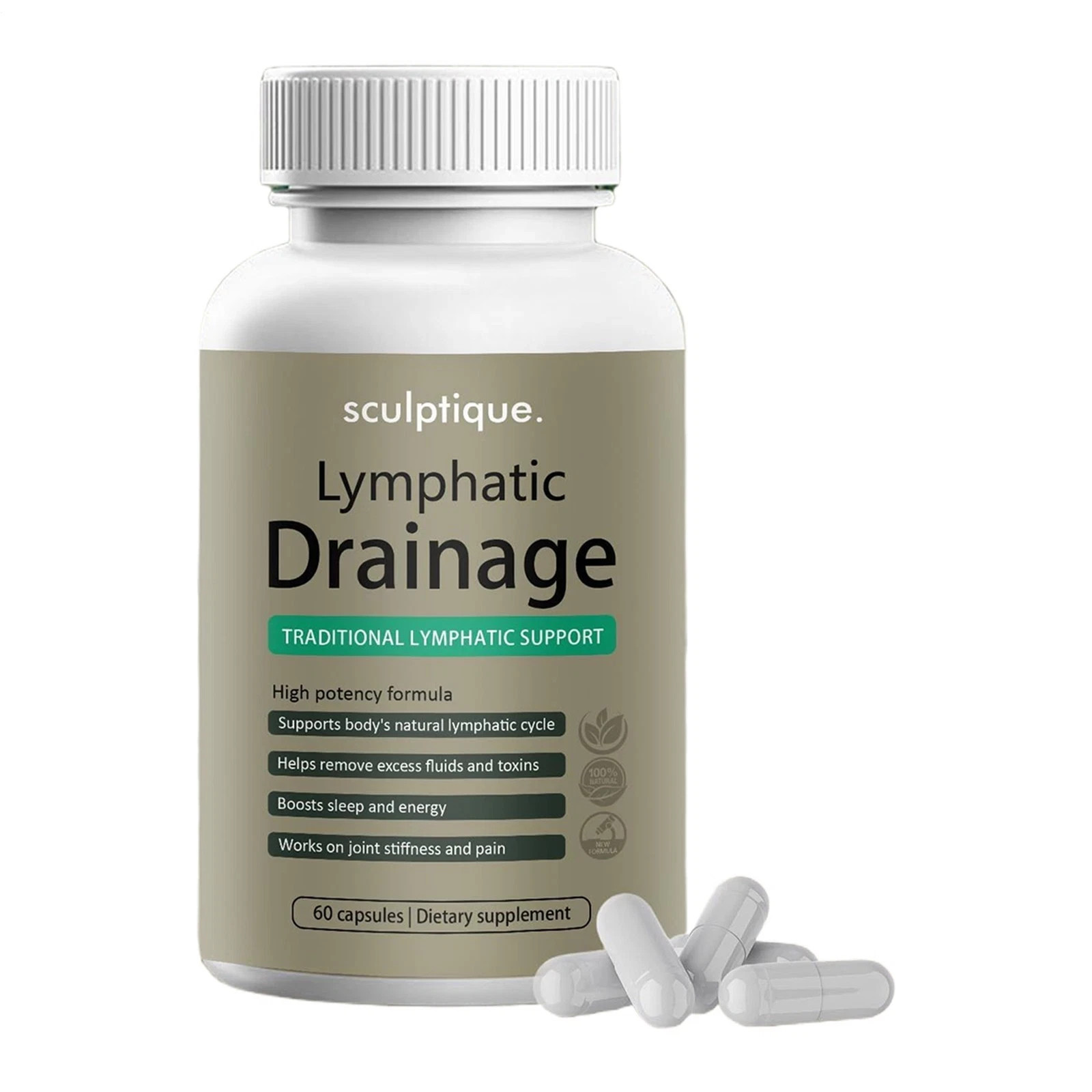 Lymphatic Lymphatic Capsules, Drainage Drainage 60 Capsules 1-3 PACK