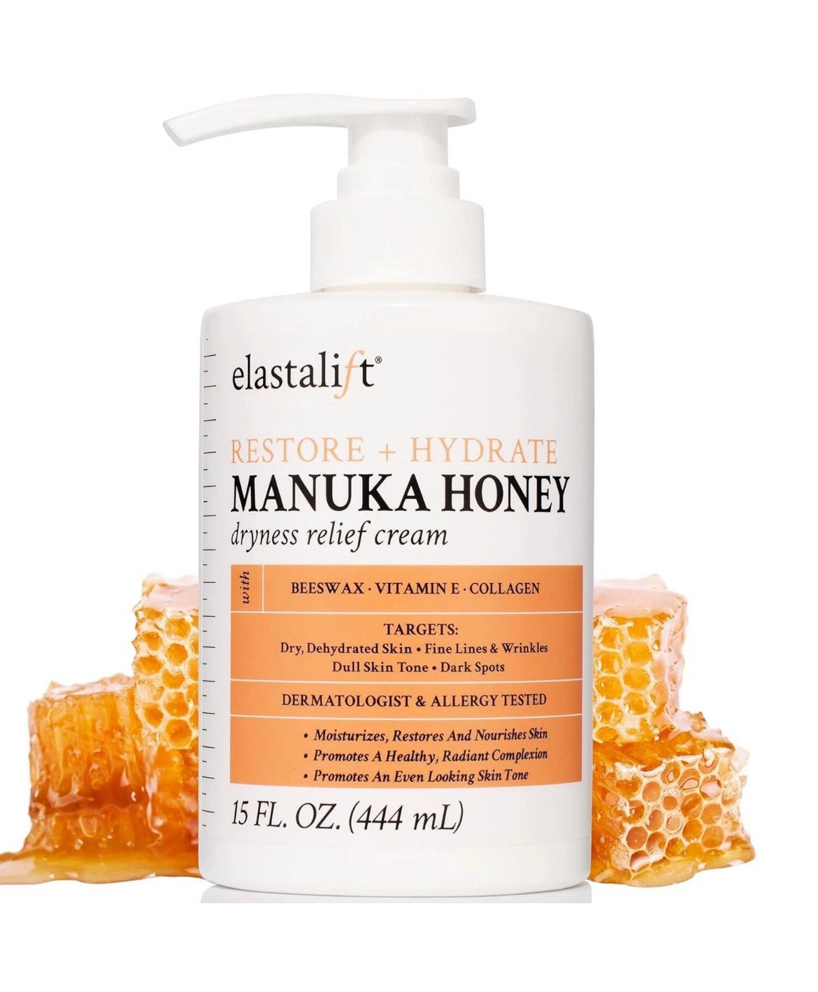 ❤️MANUKA HONEY Restore + Hydrate Dryness Relief Cream 15 oz FREE SHIPPING ❤️