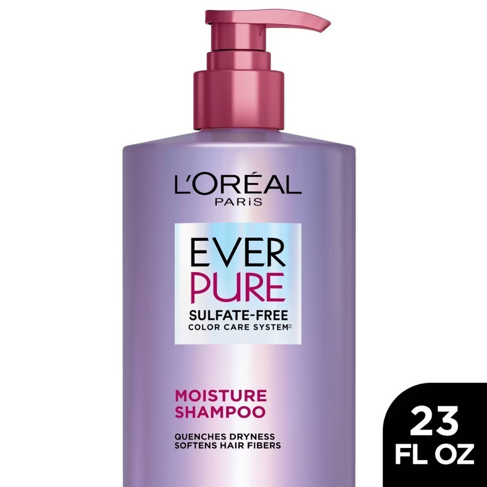 L’Oreal Paris EverPure Moisture Rosemary Oil Shampoo for Dry Hair – 23 fl oz