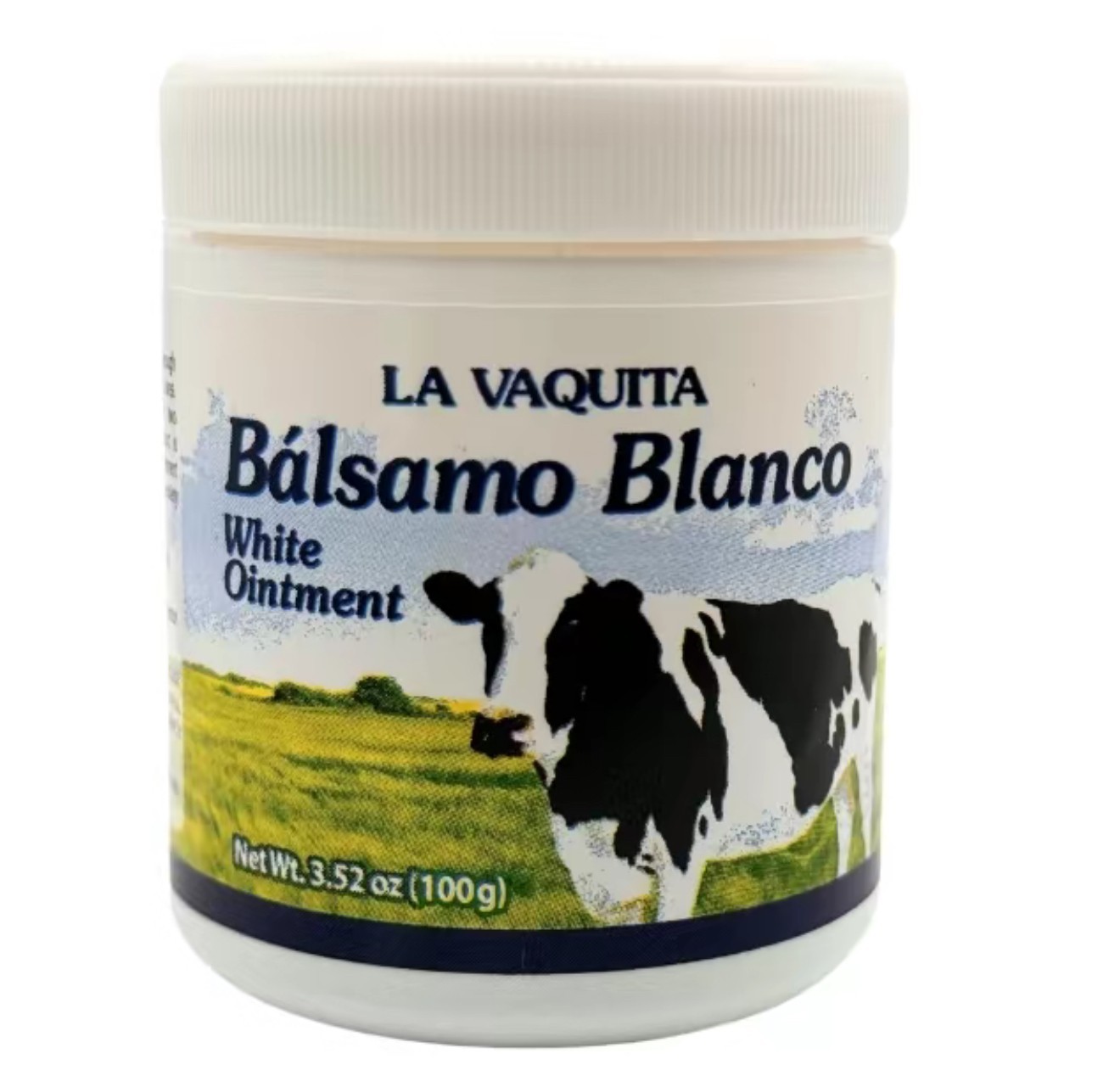 La Vaquita Balsamo Blanco ✅ BALSAM White Ointment 3.52 oz 100 grs USA SELLER