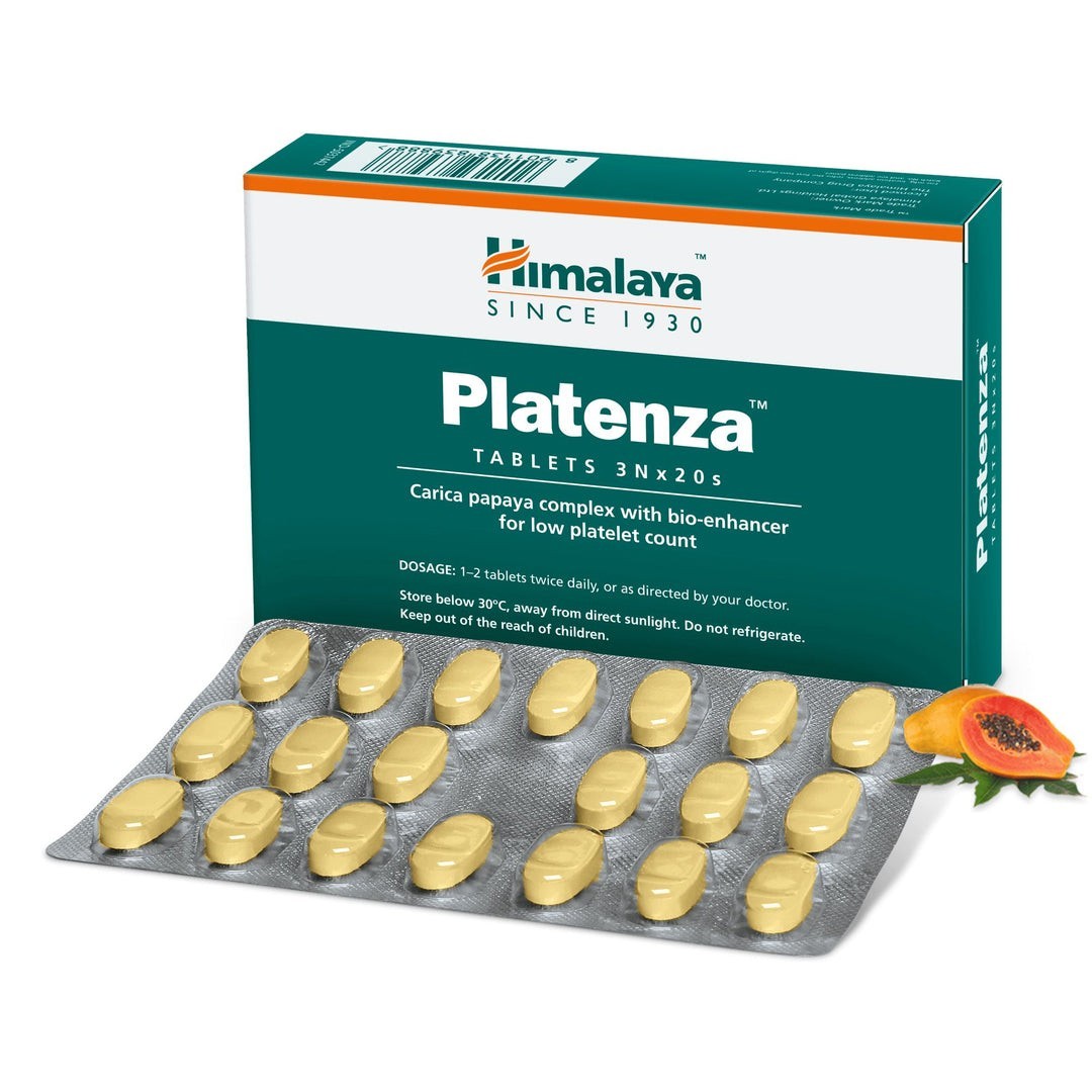 Platenza Himalaya 180 Tablets (3 pack 60 tablets)Organic Natural support Fresh