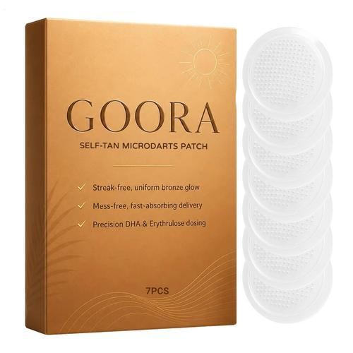 GOORA Transdermal Tanning patch, Sun Free Glow Tanning Patches 7/box