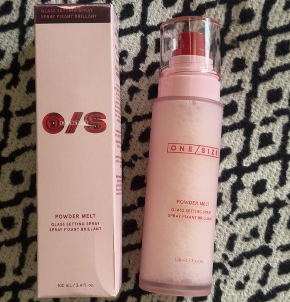100% Authentic ONE/SIZE by Patrick Starrr Powder Melt Glass Setting Spray,3.4oz