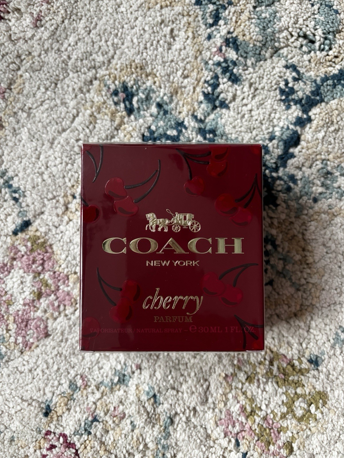Coach Cherry Parfum 1fl oz/30ml Brand New Sealed In Box
