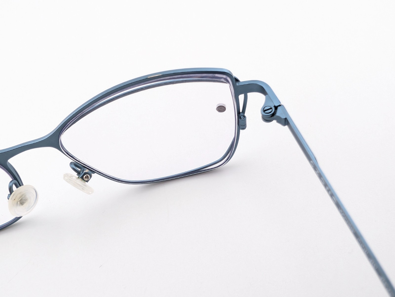 Czone Eyeglasses, Frames Only, W2259 Col.40 Blue, 49-18-140, Metal, Netherlands